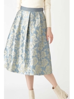 ◆アマレットフラワースカート/BLUE(110)