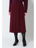 ◆ワイドタックパンツ/ボルドー(070)