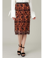 インケミレースタイトスカート/ボルドー(100)