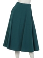 カラーサーキュラースカート/グリーン