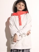 カラースナップフーディ/GRY