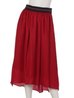 シャイニーフレアスカート/アカ