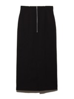 シンプルタイトスカート/BLK