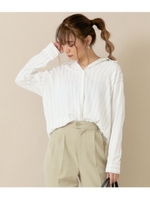 ストライプスキッパーシャツ/ホワイト(001)