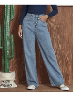 ストレートデニムパンツ/ブルー(019)