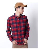 ストレッチネルシャツ/レッド(262)