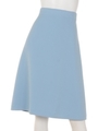 スポンジダブルクロススカート/スカイブルー