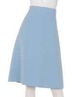スポンジダブルクロススカート/スカイブルー
