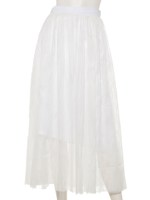 チュールシアーＬＯＮＧＳＫ/オフホワイト