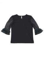 チュチュスリーブインナー/ブラック