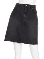 デニムミニSK/ブラック