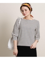 バスクボーダープルオーバー/ブラック(319)