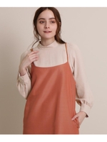 パウダリーツイルボウタイブラウス/ベビーピンク(071)