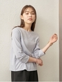 フロントレースプルオーバー/ライトグレー