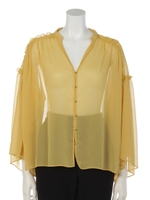 ブラウス/イエロー