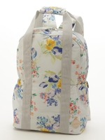 ブリリアントチューリッププリントマザーズリュック/ブルー