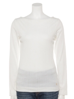 ヘンケイテレコトップス/オフホワイト