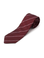 マーブルストライプ　ネクタイ/ボルドー(364)