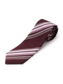マルチストライプ　ネクタイ/ボルドー(364)