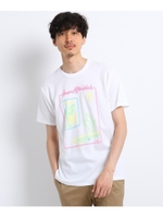 リラックス柄Tシャツ/ホワイト(001)