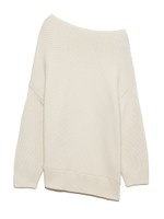 ルーズニットプルオーバー/WHT