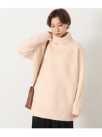 柄ミックスラメニット/ライトベージュ(067)