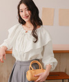 ふんわりシルエットマルチウェイブラウス
