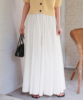 ドットタックボリュームスカート