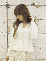 合皮xポンチジャケット