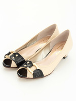 【JELLY BEANS】アトモスガールズ コンビエナメルベルト オープントゥ