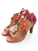 【glifeed】ビジューエスニックサンダル