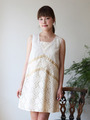 【Maybook】LACE ON DOTS ONE PIECE