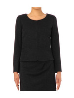 [L]カットソーノーカラージャケット