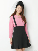 ボリュームパーツ付ニット