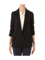 [L]ポンチテーラードジャケット