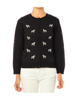 フレンチブルドック ニットカーディガン