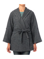 圧縮ジャージフード付きジャケット