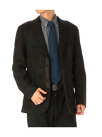 カモプリントフラノジャケット