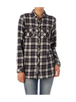 チェック柄シャツ