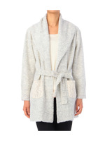 レースポケットニットカーディガン