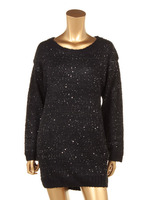 【アウトレット特別価格】スパンコールMIXニットOPS