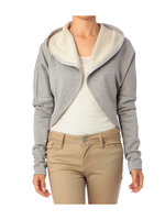 ラメ裏毛カーディガン