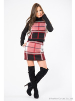 オリジナルチェックジャガードミニSK