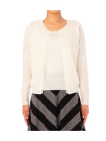 [S]フロント切り替えカーディガン+半袖プルオーバー ツイン