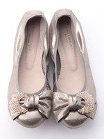 羊革らくちんフラットシューズ