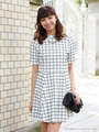 ウィンドーペンチェックワンピ