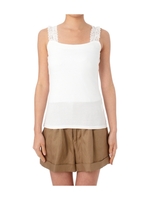 スカラップレース使いプルオーバー