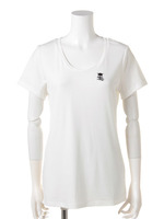 スカルワンポイント刺繍Tシャツ