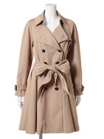 フレアートレンチコート