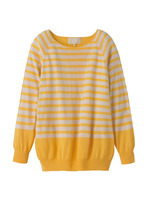 ホールガーメントボーダーニット